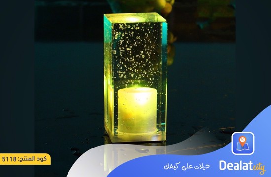 RGB LED Colorful Crystal Bar Table Lamp - dealatcity store