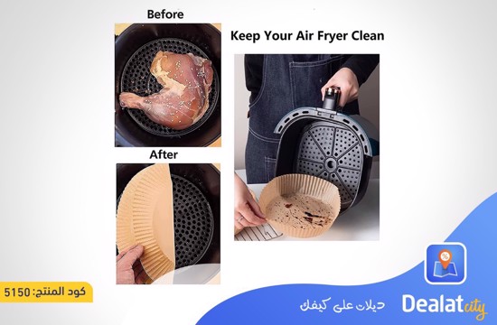 Oilproof Paper Liner for Air Fryer - dealatcity store