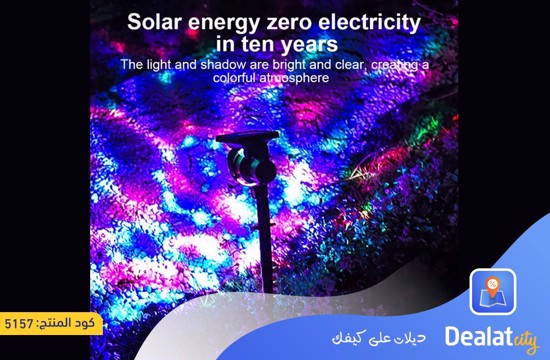 Solar Powered RGB LED Ground Floor Light - dealatcity store