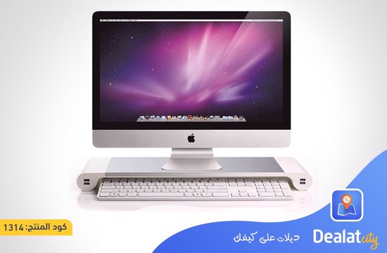 Space Bar for iMac, Aluminum Laptop PC Monitor Stand - DealatCity Store