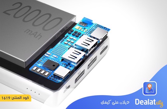 Baseus Mini JA Power Bank 20000 mAh USB - DealatCity Store	