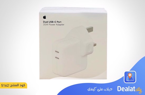 Apple 35W Dual USB-C Port Power Adapter - dealatcity store