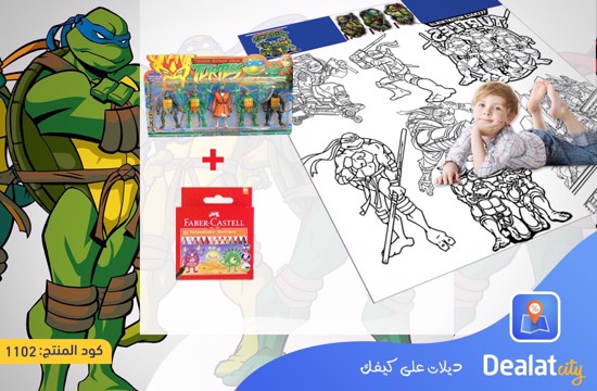 Combo Boys Coloring Banner & Toy for Kids - DealatCity Store	
