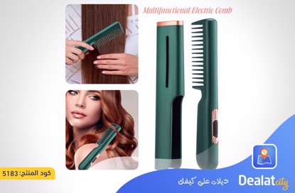 Electric Hair Straightener Brush - dealatcity store