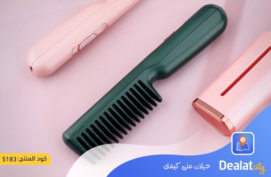Electric Hair Straightener Brush - dealatcity store