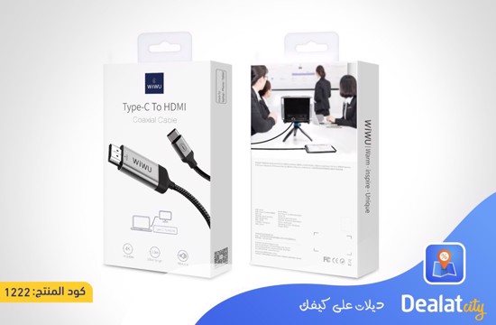 WiWU Type C to HDMI Cable - DealatCity Store	