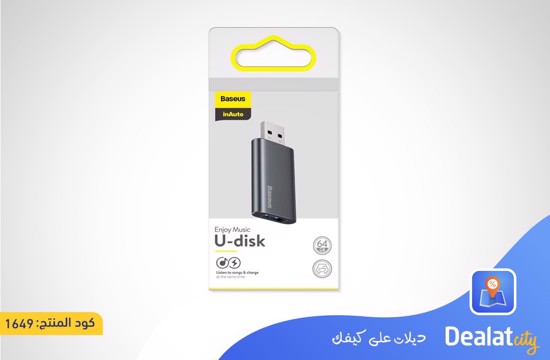 Baseus Enjoy Music USB Memory Flash U-Disk – 64GB - DealatCity Store	