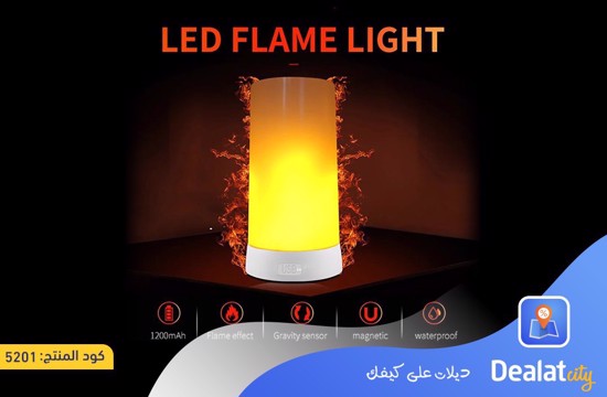 LED Flame Light Lamp - dealatcity store