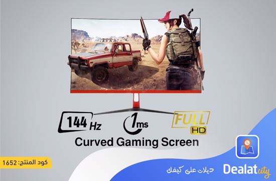 Forest Q 27 Inch Full HD Curved Gaming Screen - DealatCity Store	