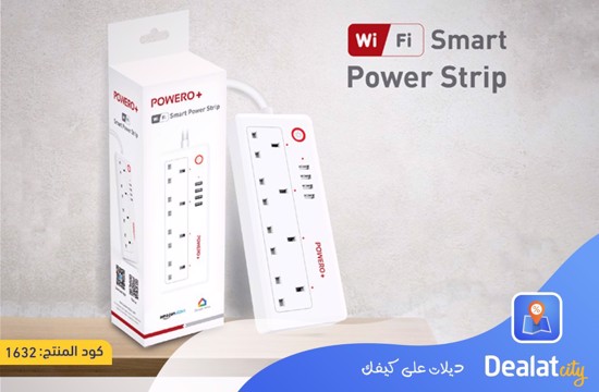 POWERO+ WIFI SMART POWER STRIP - DealatCity Store	