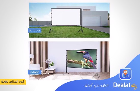 Projector Screen with Stand - dealatcity store