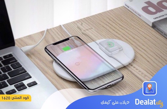 Baseus Simple 2-in-1 Wireless Charger for Phones/Pods - DealatCity Store	