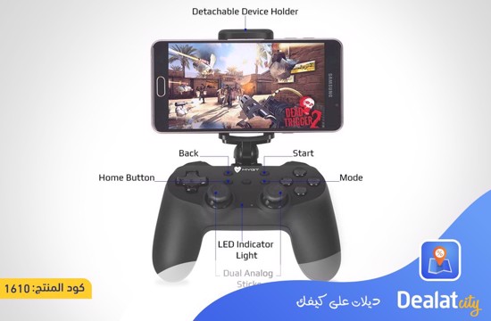 MYGT C03 Wireless Gamepad Controller with Detachable Mobile Holder - DealatCity Store	