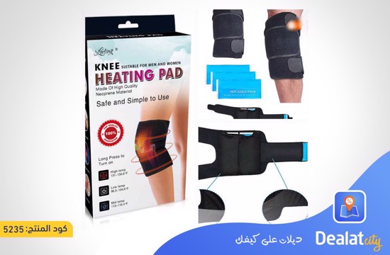 Portable Infrared Heating Knee Brace for Relieving Pain and Inflammation  Suitable for Men and Women, Dealatcity