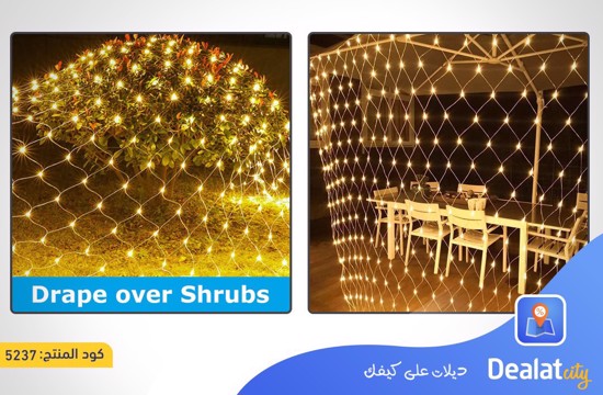 3x2 Meters LED Mesh Wall Light Curtain - dealatcity store