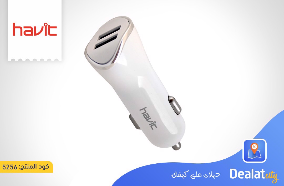 Havit Hv Cc Dual Usb Ports Car Charger Dealatcity Great Offers