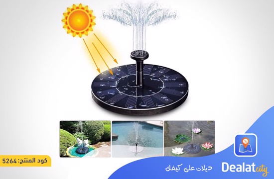 Solar Fountain - dealatcity store