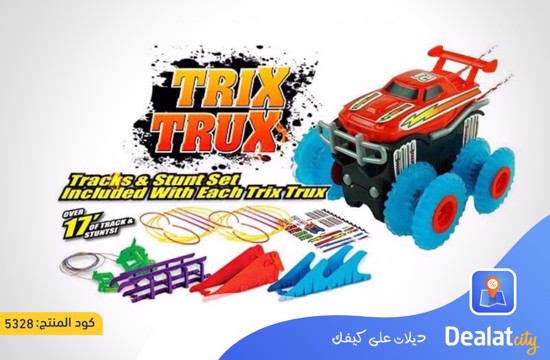 New Trix Truxs Easy-to-Use 4-Wheel Car - dealatcity store
