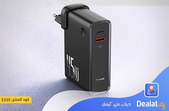 Baseus 45W 2-in-1 GaN Fast Charger and Power Bank - dealatcity store