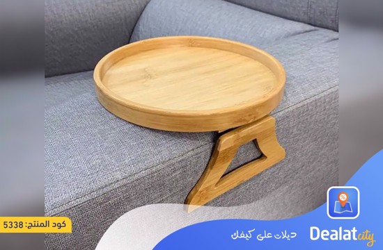 Sofa Armrest Clip Tray Table - dealatcity store