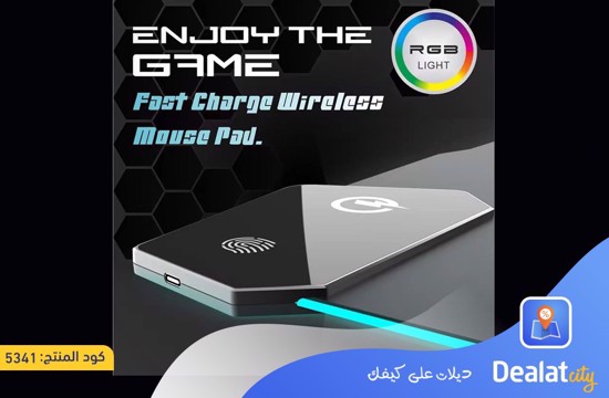 Wireless Charging Gamer Mousepad - dealatcity store