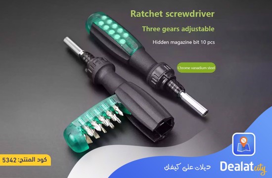 11 In 1 Precision Ratchet Screwdriver Combo Set - dealatcity store