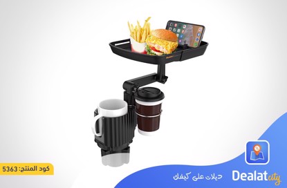 Car Cup Holder With Food Tray - dealatcity store