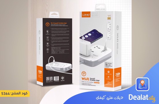 LDNIO Smart WiFi Power Strip - dealatcity store