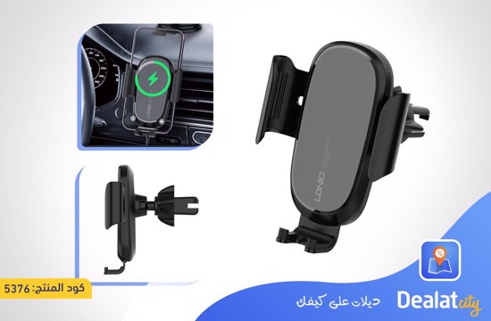 LDNIO MW21 Wireless Charging Car Phone Holder - dealatcity store