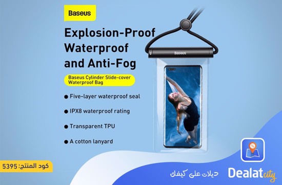 Baseus Cylinder Slide-cover Waterproof Bag - dealatcity store
