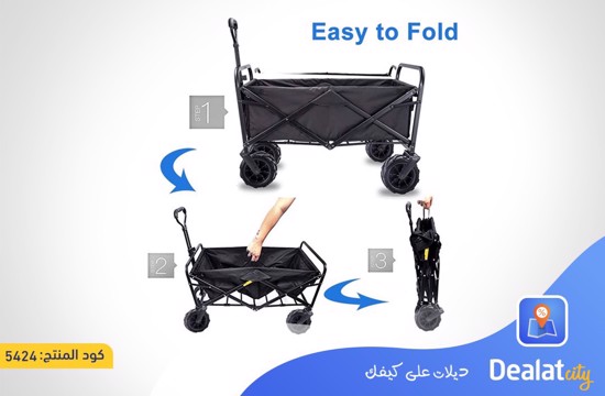 Trolley Foldable Cart Heavy Duty Trolley - dealatcity store