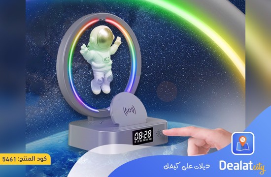 Y-558 Astronaut Magnetic Wireless Speaker with Wireless Charger - dealatcity store