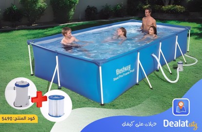 Bestway Home Swimming Pool (300 x 200 x 66 cm) - dealatcity store