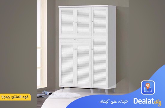 Large Shoe Cabinet 6 Doors and Drawer - dealatcity store