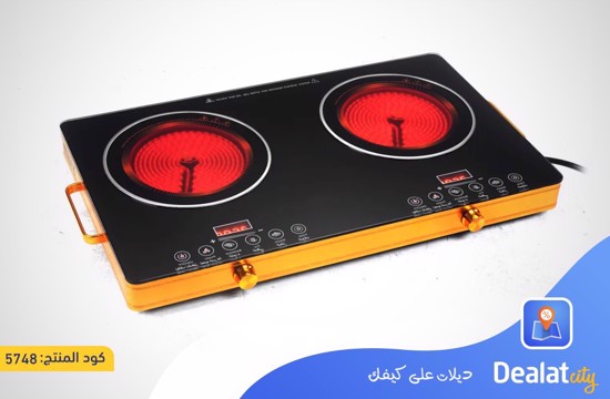 Multifunctional Double-head Electric Ceramic Stove - dealatcity store