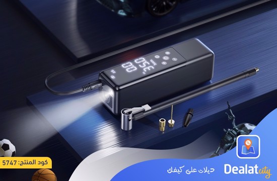 Hoco ZP5 Portable Smart Car Air Pump - dealatcity store