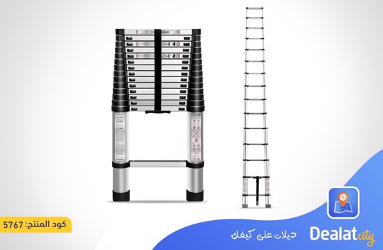Telescoping Ladder Heavy Duty Aluminum Extendable Ladder - dealatcity store