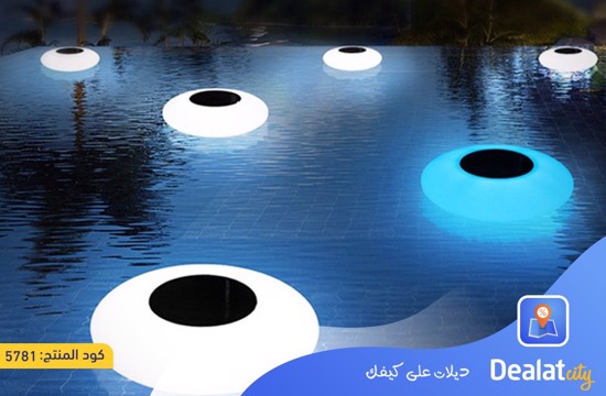 Multi-Color Inflatable Floating Outdoor RGB LED Solar Lamp - dealatcity store