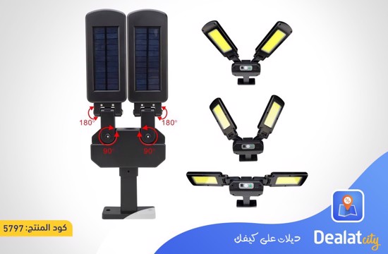 Double-headed Waterproof Solar LED Street Light - dealatcity store