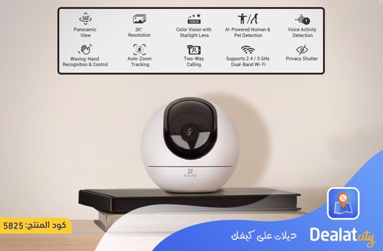 EZVIZ C6 2K⁺ Wi-Fi Smart Home Camera - dealatcity store