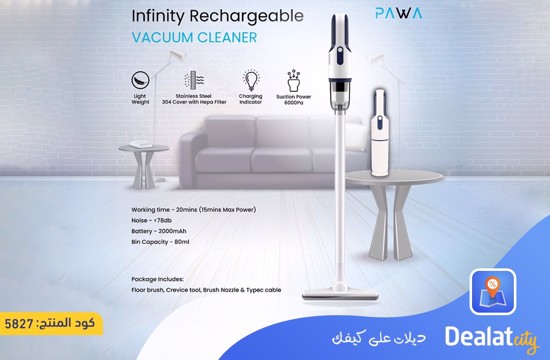 Pawa Infinity Series 2 in 1 Handheld Vaccum Cleaner - dealatcity store