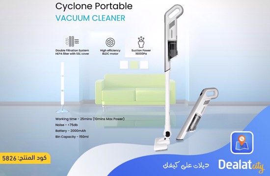 Pawa Cyclone Series 2in1 Handheld Cordless Vacuum Cleaner - dealatcity store