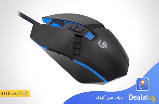 Porodo Gaming 7D Wired LED Mouse - dealatcity store