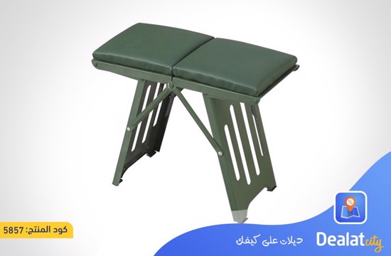 Steel Portable Folding Stool Chair - dealatcity store