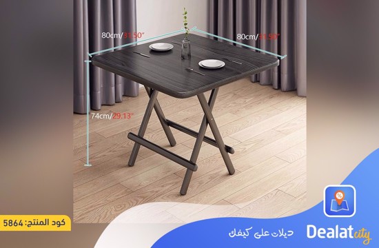 Multi-use Foldable Square Dining Table - dealatcity store