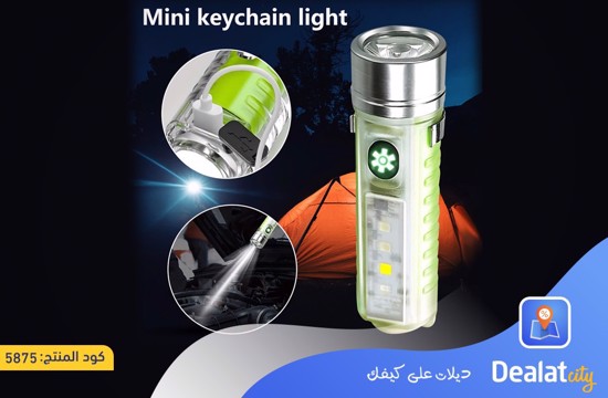 Rechargeable Waterproof Mini Handheld Magnetic Flashlight - dealatcity store