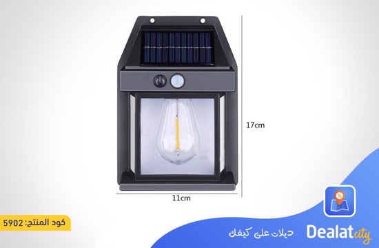 BK-888 Motion Sensor LED Solar Garden Waterproof Light Lamp - dealatcity store