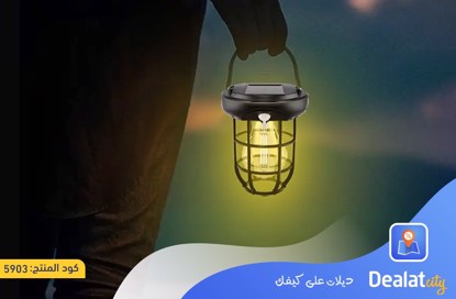 Waterproof Solar Powered Light Lamp with Handle - dealatcity store