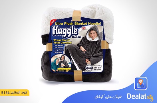 Hoodie Plush Oversize Fleece - dealatcity store	