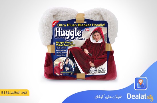 Hoodie Plush Oversize Fleece - dealatcity store	